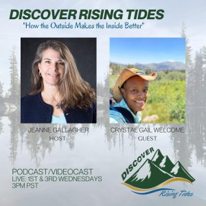 Discover Rising Tides with Crystal Gail Welcome, Jeanne Gallagher