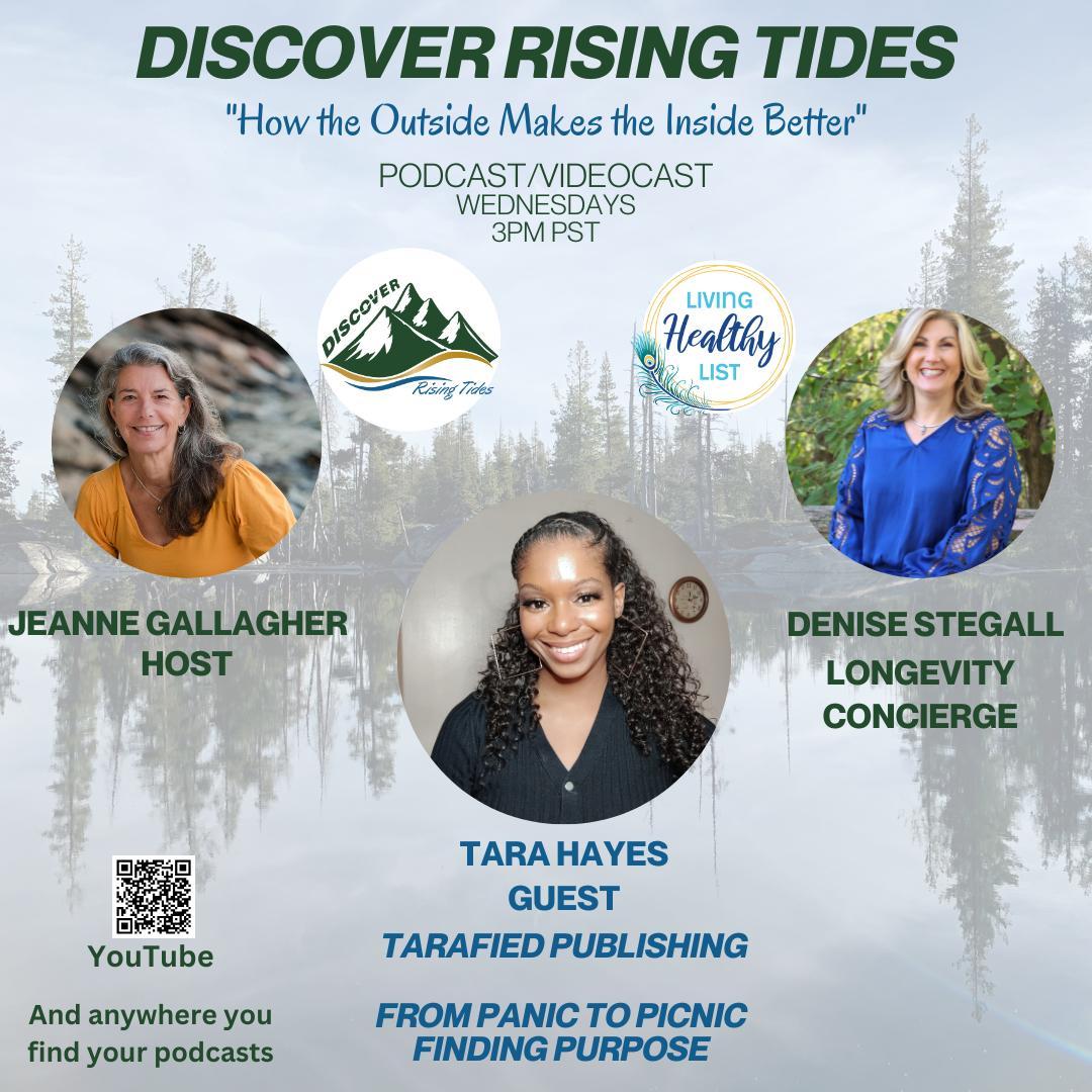 Panic to Picnic – Finding Purpose. Tara Hayes, founder of Tarafied Publishing